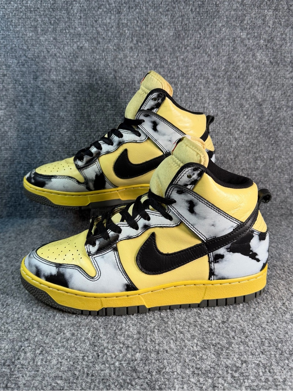 Nike Dunk High 1985 SP Black Acid Wash Sneakers Men’s 8 DD9404-700